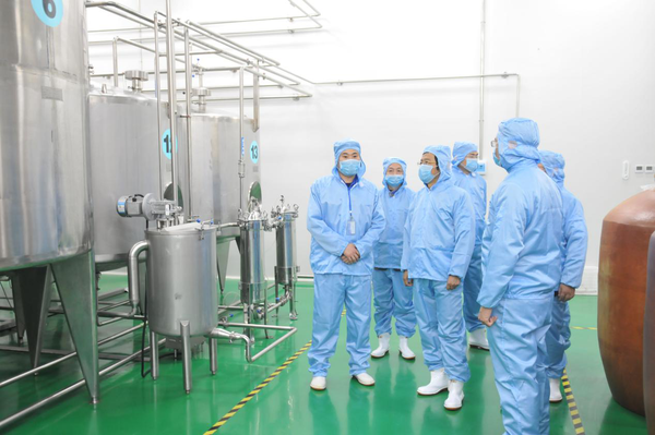 中國生物發酵協會酵素分會領導蒞臨我公司指導，共話生物科技新未來